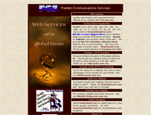 Tablet Screenshot of franklinhosting.com